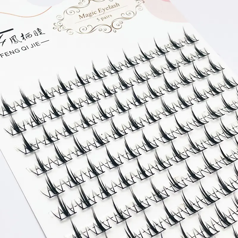 Fengqi False Eyelashes 120 Clouds Little Devil Long Cluster