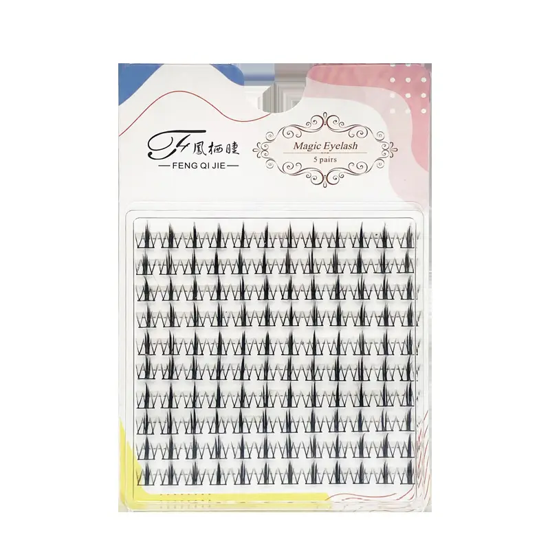 Fengqi False Eyelashes 120 Clouds Little Devil Long Cluster