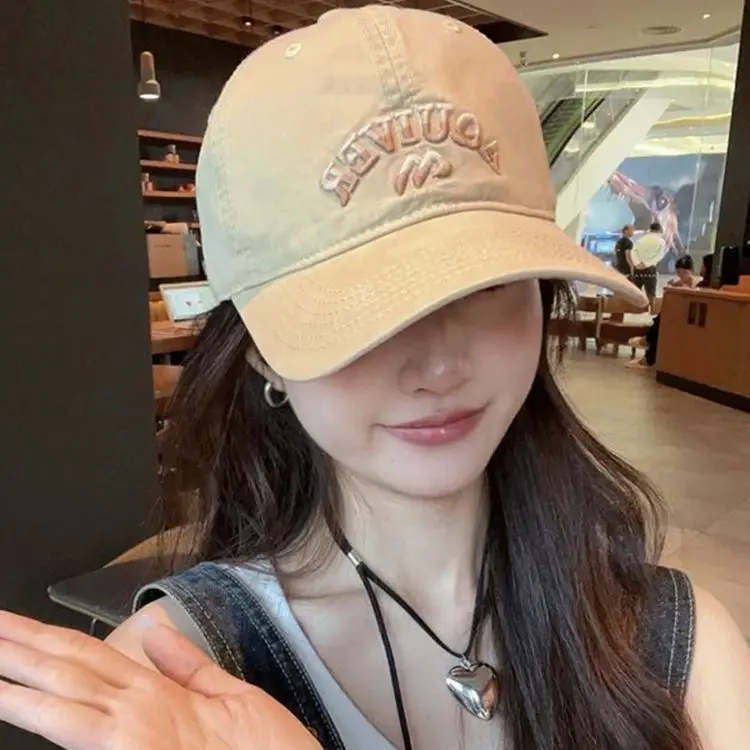 2023 Korean Style Blue Peaked Cap Sun Proof Breathable - Image 8