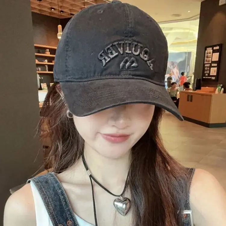 2023 Korean Style Blue Peaked Cap Sun Proof Breathable - Image 9