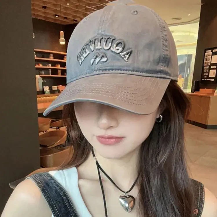 2023 Korean Style Blue Peaked Cap Sun Proof Breathable - Image 10