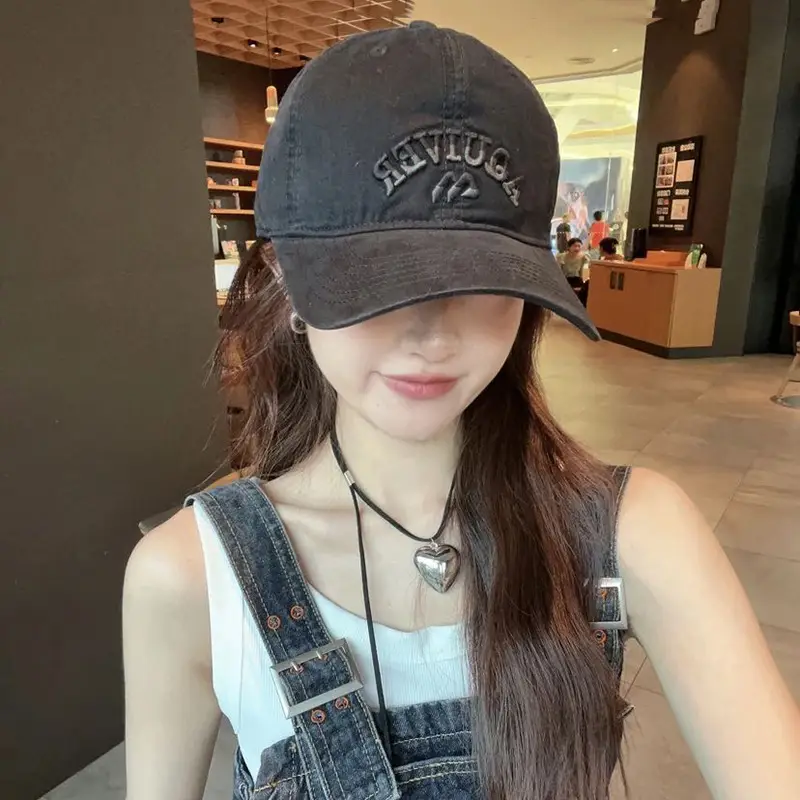 2023 Korean Style Blue Peaked Cap Sun Proof Breathable — feature 4