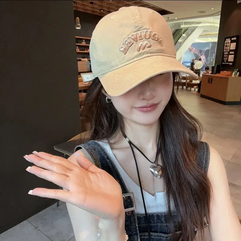2023 Korean Style Blue Peaked Cap Sun Proof Breathable — feature 5