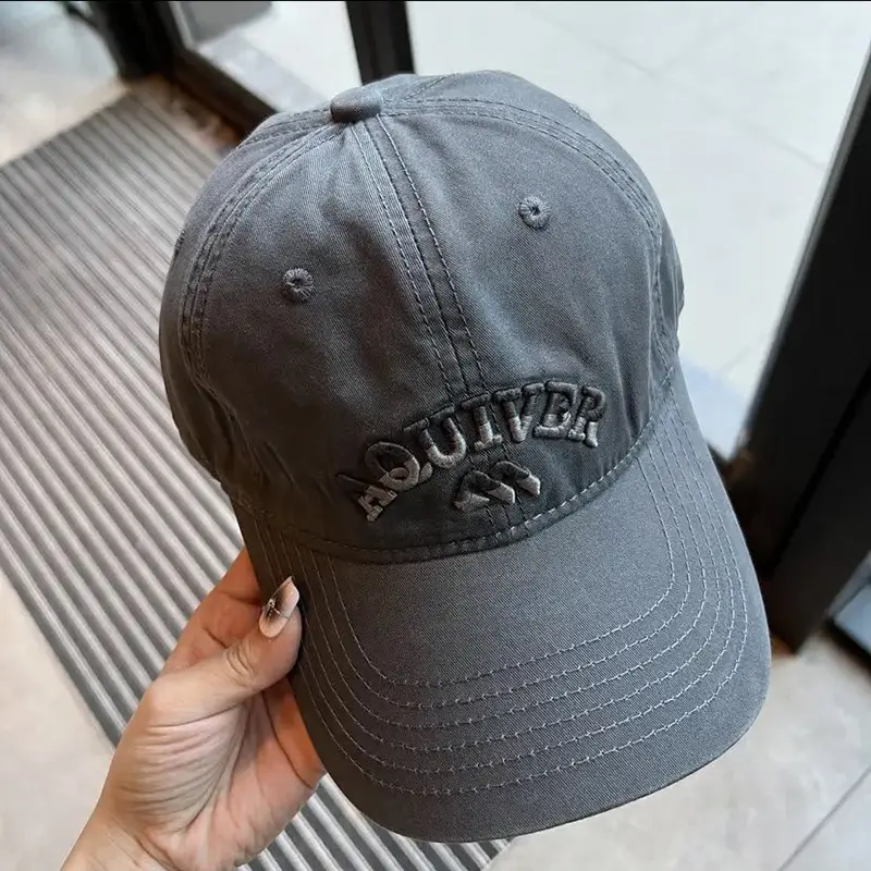 2023 Korean Style Blue Peaked Cap Sun Proof Breathable — feature 9