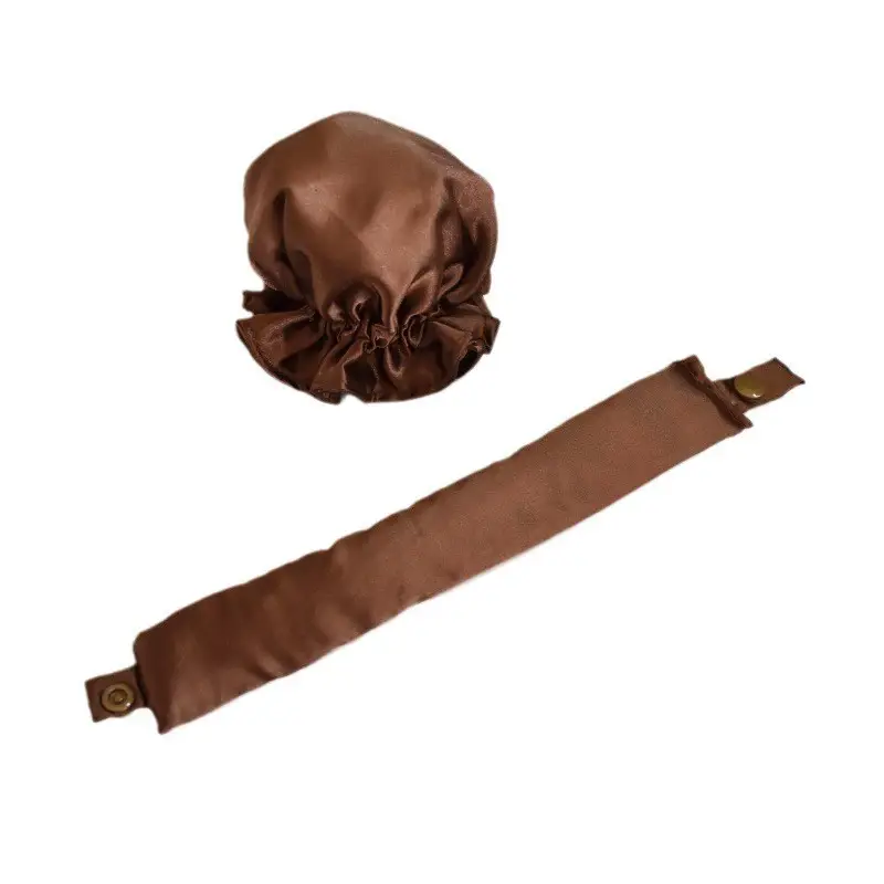 Brown Heat-Free Hair Curler BUN BONS Set - Image 4