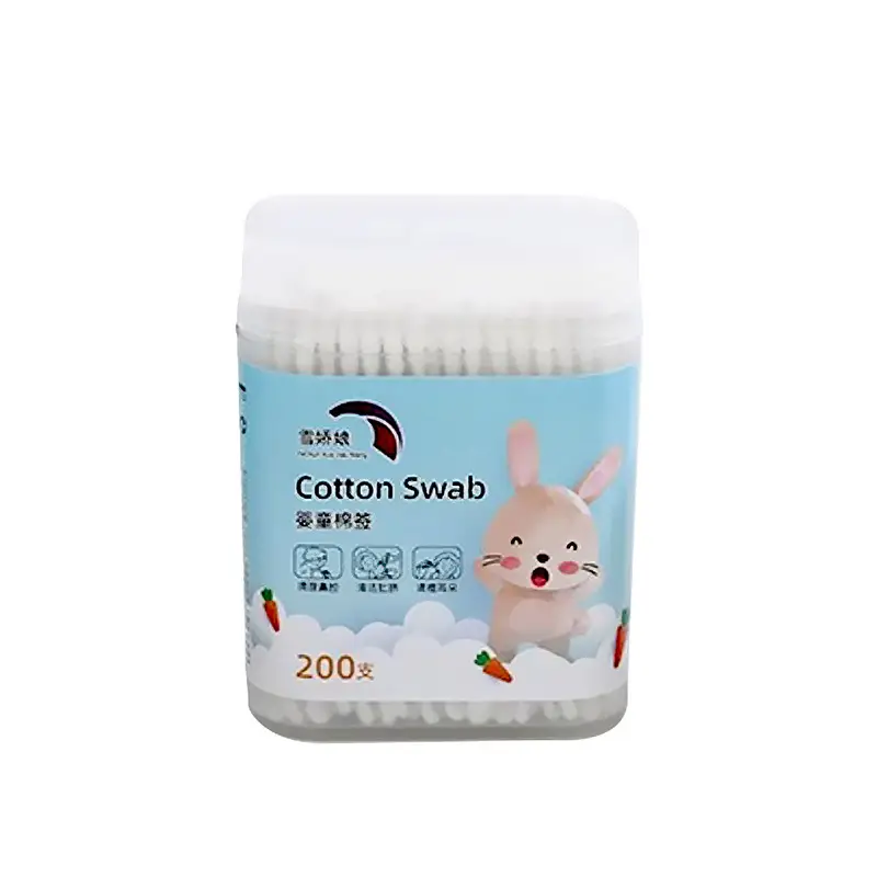 Double-Headed Cotton Ear Swabs for Baby Cleaning 100 Pcs - Image 7