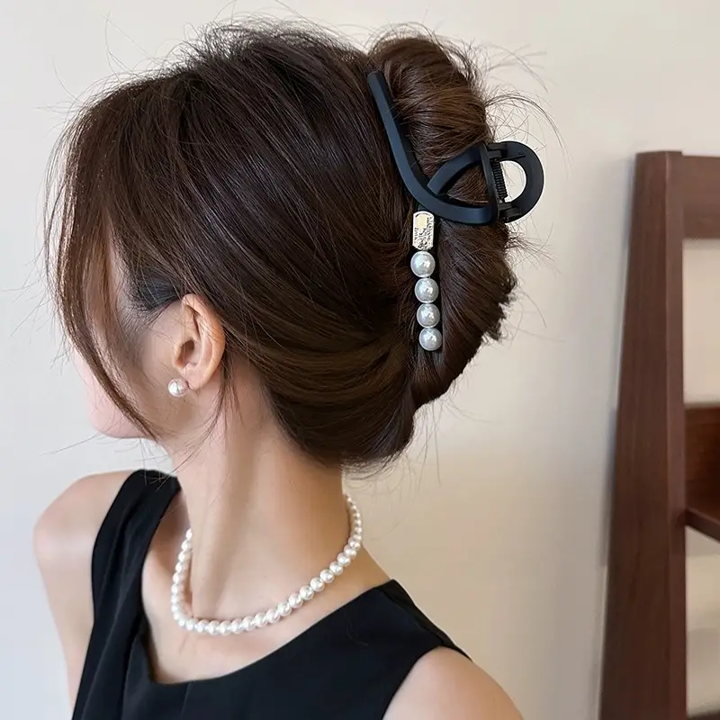 Vintage Korean Matte Hair Clip for Women Large Claw Back - Image 7