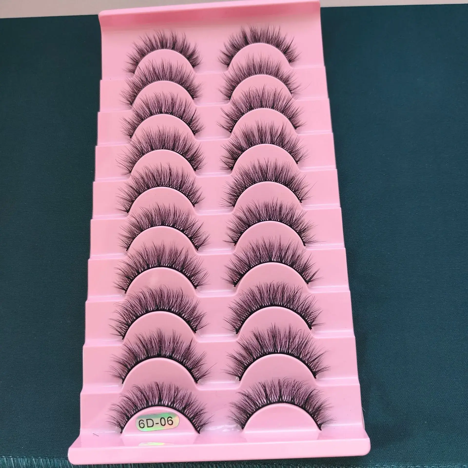 3D False Eyelashes Thick European American Mixed Set - Image 2