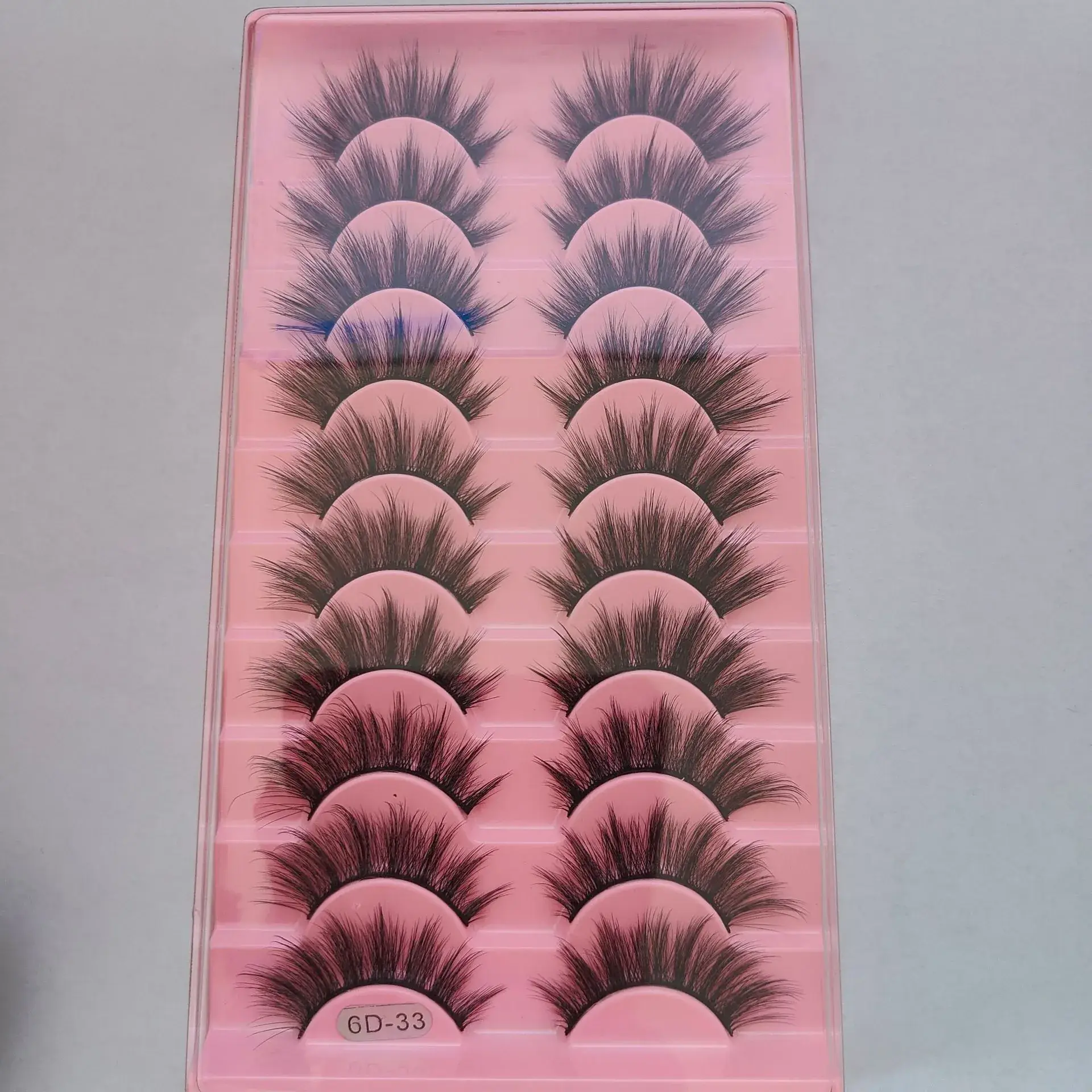 3D False Eyelashes Thick European American Mixed Set - Image 4