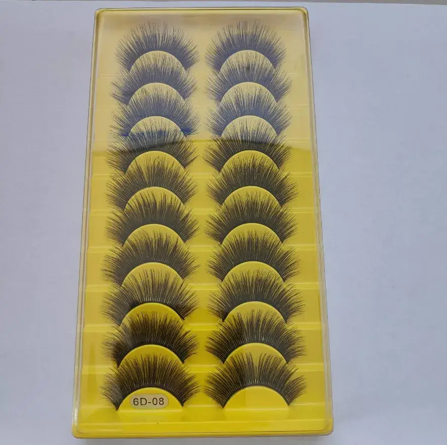 3D False Eyelashes Thick European American Mixed Set - Image 5