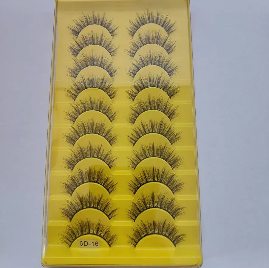 3D False Eyelashes Thick European American Mixed Set - Image 7