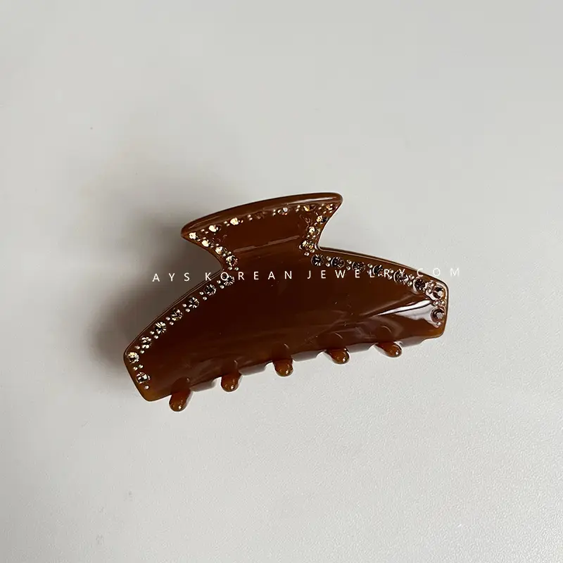 Tortoiseshell Hairpin with Shark Clip Design - Image 8