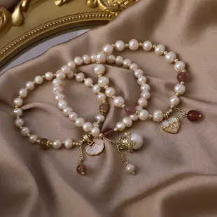 Broken Silver Pearl Niche Bracelet for Women — feature 7