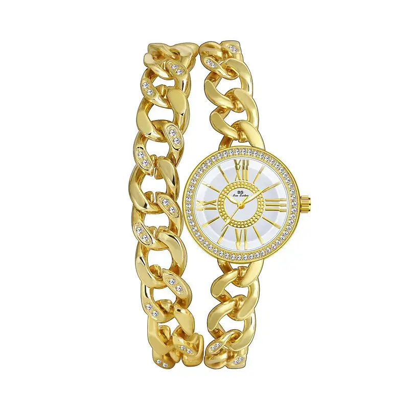Roses Gold Chain Watch for Women Roman Dial - Image 5