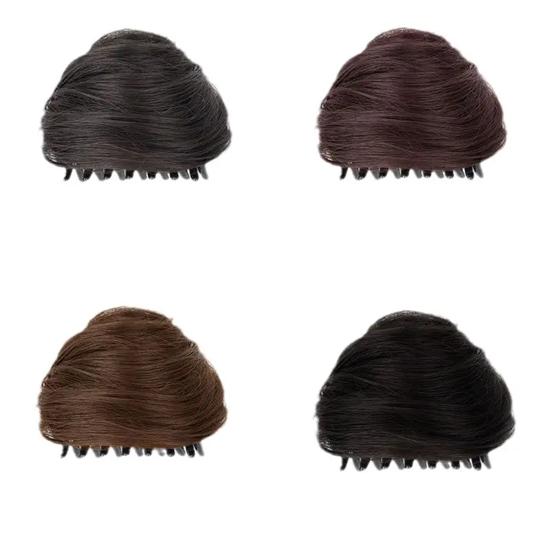 Double Ball Cat Ear Wig Black 8CM - Image 9