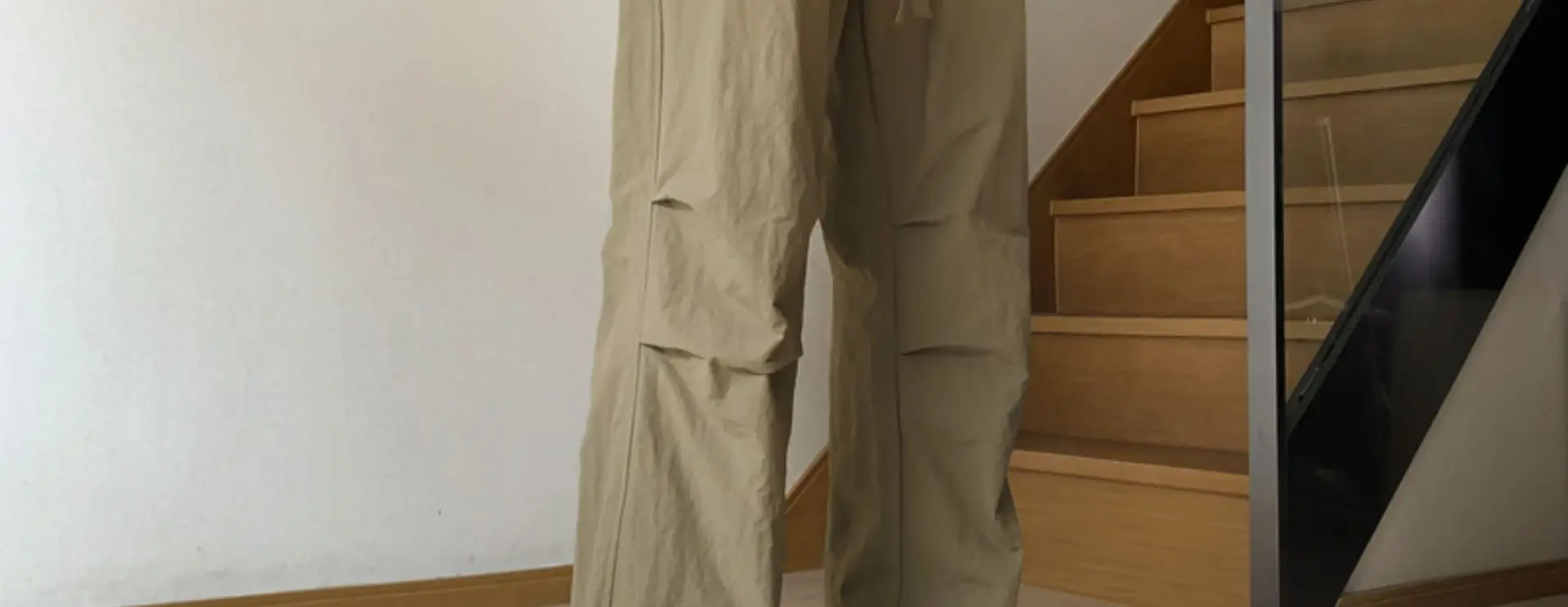Men's Waterproof Paratrooper Pants Wide Leg Loose Casual — feature 11