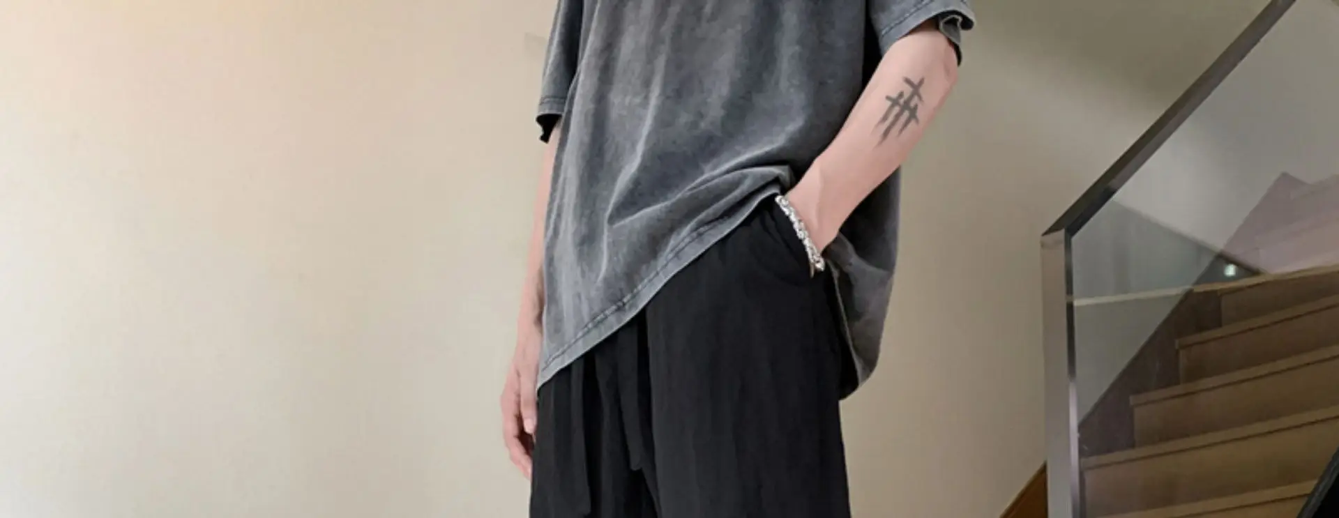 Men's Waterproof Paratrooper Pants Wide Leg Loose Casual — feature 4