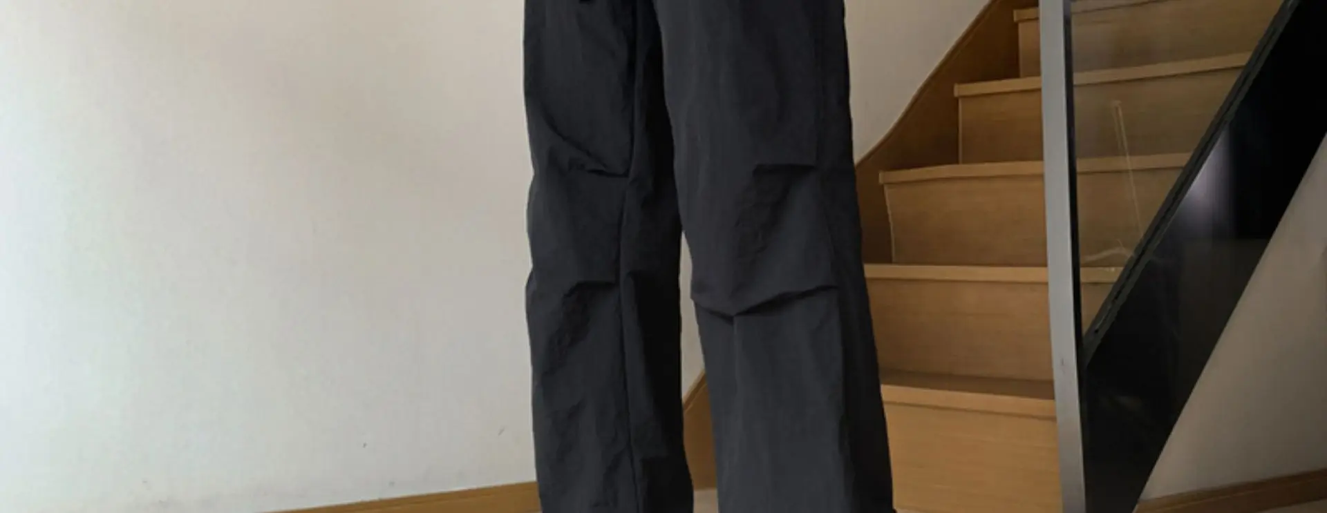 Men's Waterproof Paratrooper Pants Wide Leg Loose Casual — feature 5
