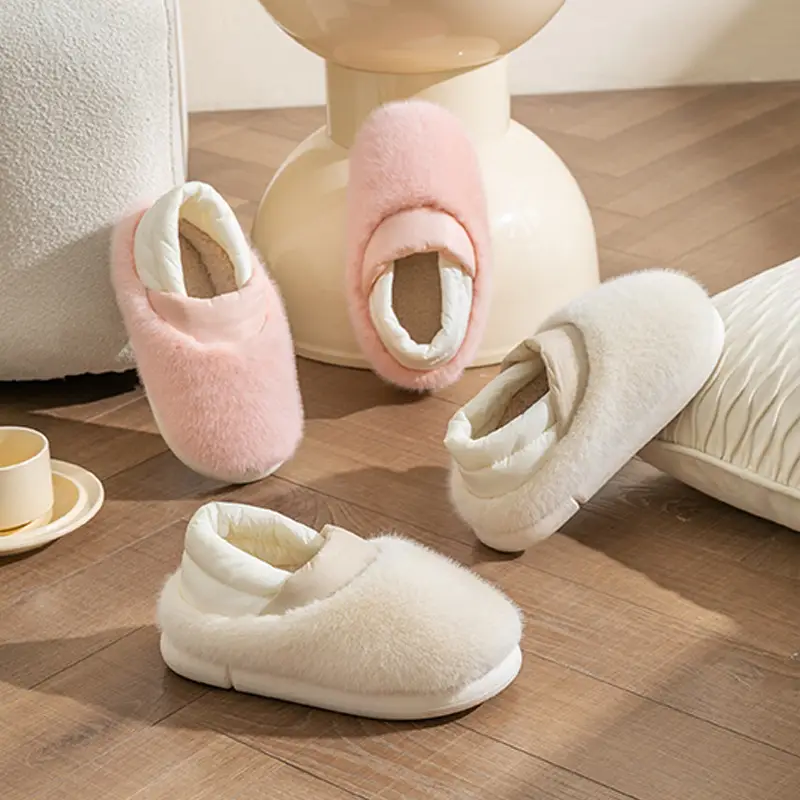 Women's Warm Cross-border Cotton Slippers Autumn Winter