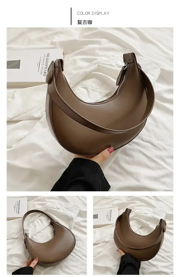 Women's White Retro Shoulder Bag 2025 — feature 36