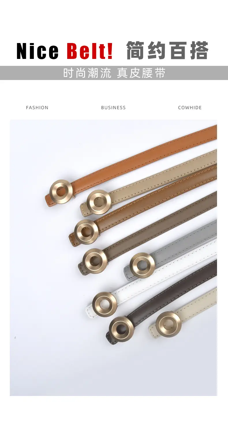 2023 New Leather Belt for Women β feature 4