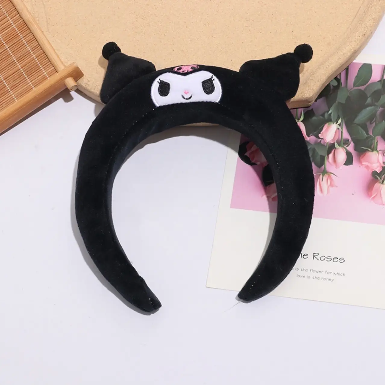 Purple Furry Animal Ears Headband for Girls - Image 13