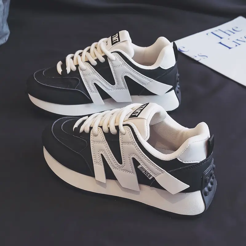 Ins K-Style New Forrest Gump Shoes Women's 2024 Spring Student Sports Running Shoes Casual Thick-Soled Heightening Shoes Fd-6682 - Image 4