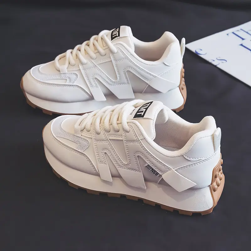 Ins K-Style New Forrest Gump Shoes Women's 2024 Spring Student Sports Running Shoes Casual Thick-Soled Heightening Shoes Fd-6682 - Image 5