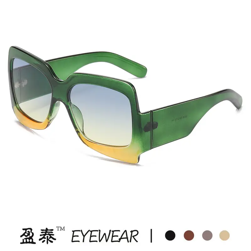 White Black Sunglasses for Women Street Wear - Image 7