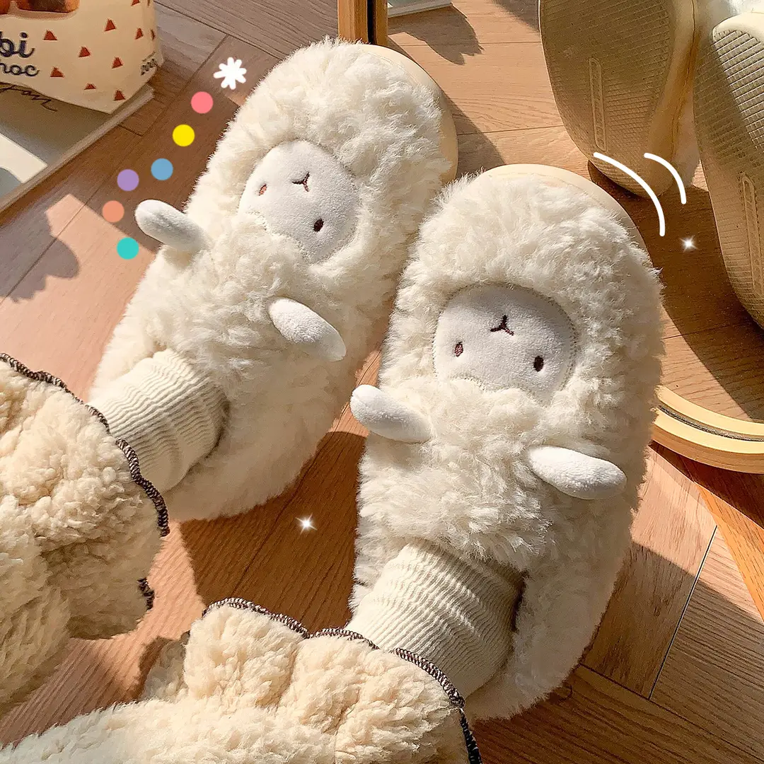 Maternity Cotton Slippers for Women, Autumn and Winter, Closed Heel, Non-Slip, 2026 New Model, Indoor Home Slippers for Couples, Men's Winter Cotton Shoes - Image 6