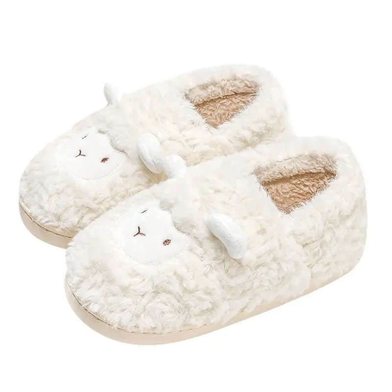 Maternity Cotton Slippers for Women, Autumn and Winter, Closed Heel, Non-Slip, 2026 New Model, Indoor Home Slippers for Couples, Men's Winter Cotton Shoes - Image 10