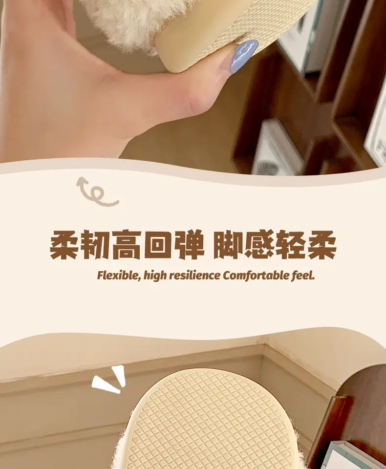 Maternity Cotton Slippers for Women, Autumn and Winter, Closed Heel, Non-Slip, 2026 New Model, Indoor Home Slippers for Couples, Men's Winter Cotton Shoes — feature 10