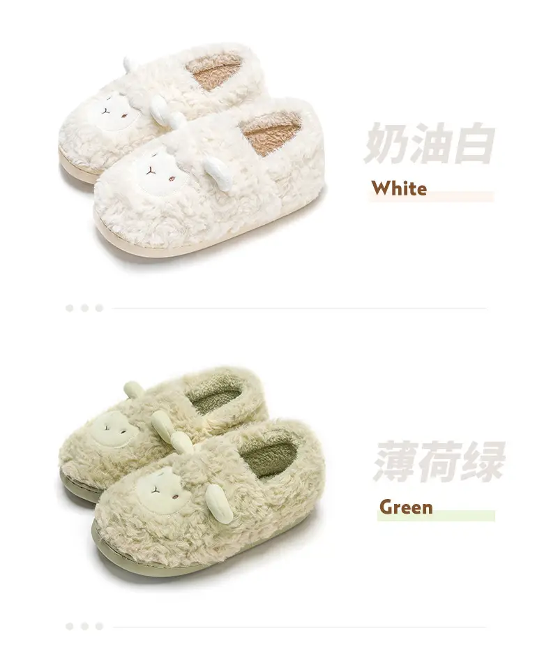 Maternity Cotton Slippers for Women, Autumn and Winter, Closed Heel, Non-Slip, 2026 New Model, Indoor Home Slippers for Couples, Men's Winter Cotton Shoes — feature 15