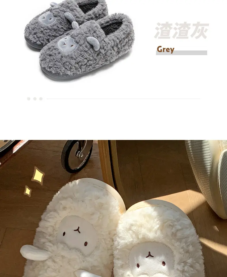 Maternity Cotton Slippers for Women, Autumn and Winter, Closed Heel, Non-Slip, 2026 New Model, Indoor Home Slippers for Couples, Men's Winter Cotton Shoes — feature 17