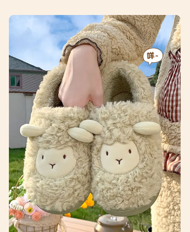 Maternity Cotton Slippers for Women, Autumn and Winter, Closed Heel, Non-Slip, 2026 New Model, Indoor Home Slippers for Couples, Men's Winter Cotton Shoes — feature 6