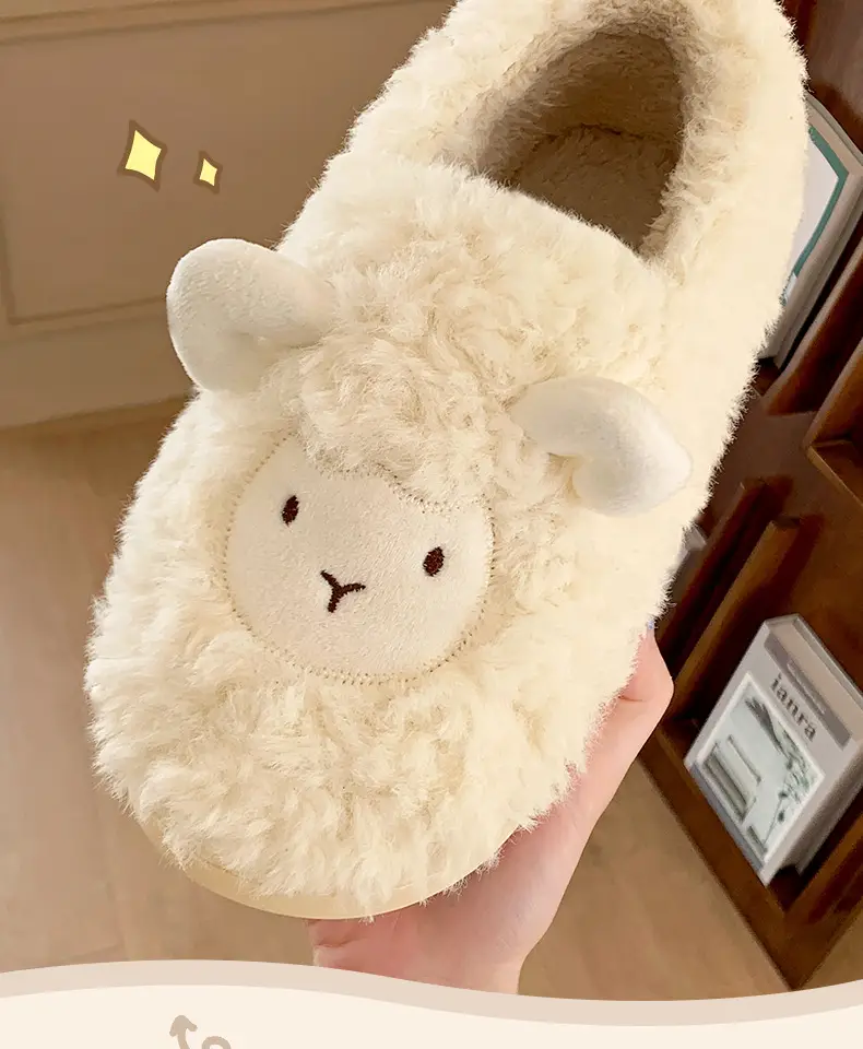 Maternity Cotton Slippers for Women, Autumn and Winter, Closed Heel, Non-Slip, 2026 New Model, Indoor Home Slippers for Couples, Men's Winter Cotton Shoes — feature 8
