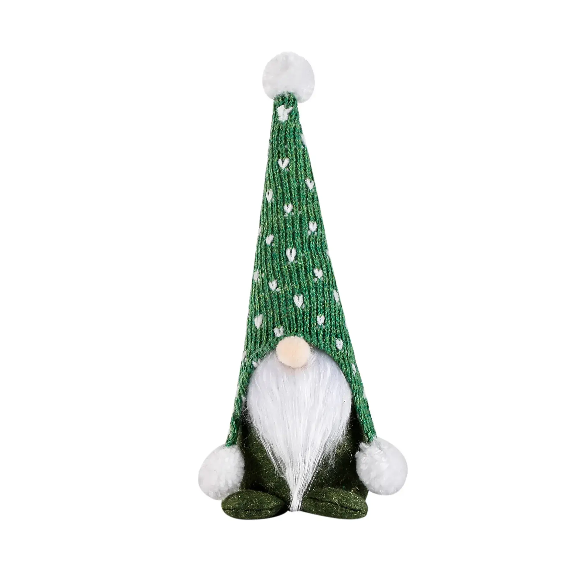 Nordic Forest Man Knitted Hat Sitting Doll - Image 4