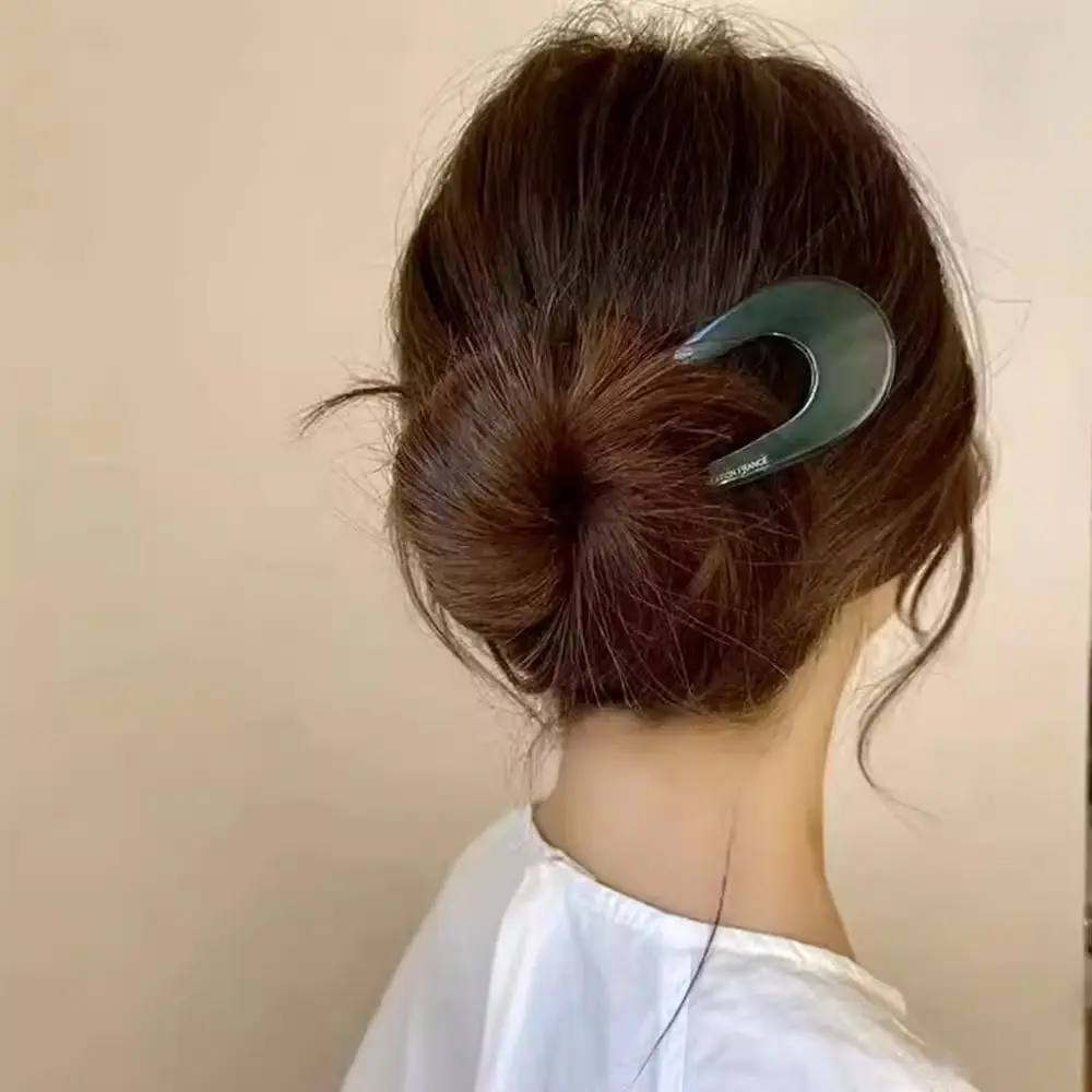 U-Shaped Acetic Acid Hairpin for Women — feature 14