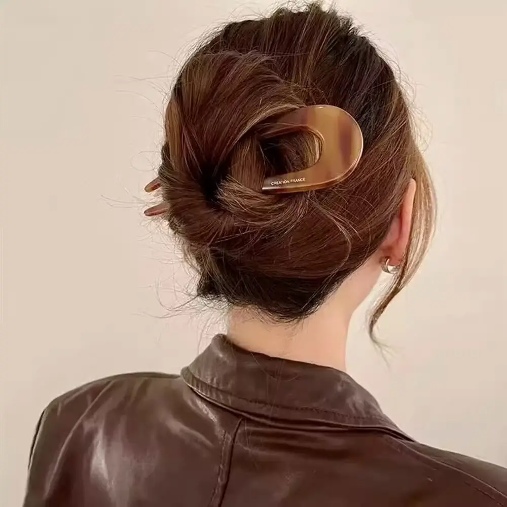 U-Shaped Acetic Acid Hairpin for Women — feature 17