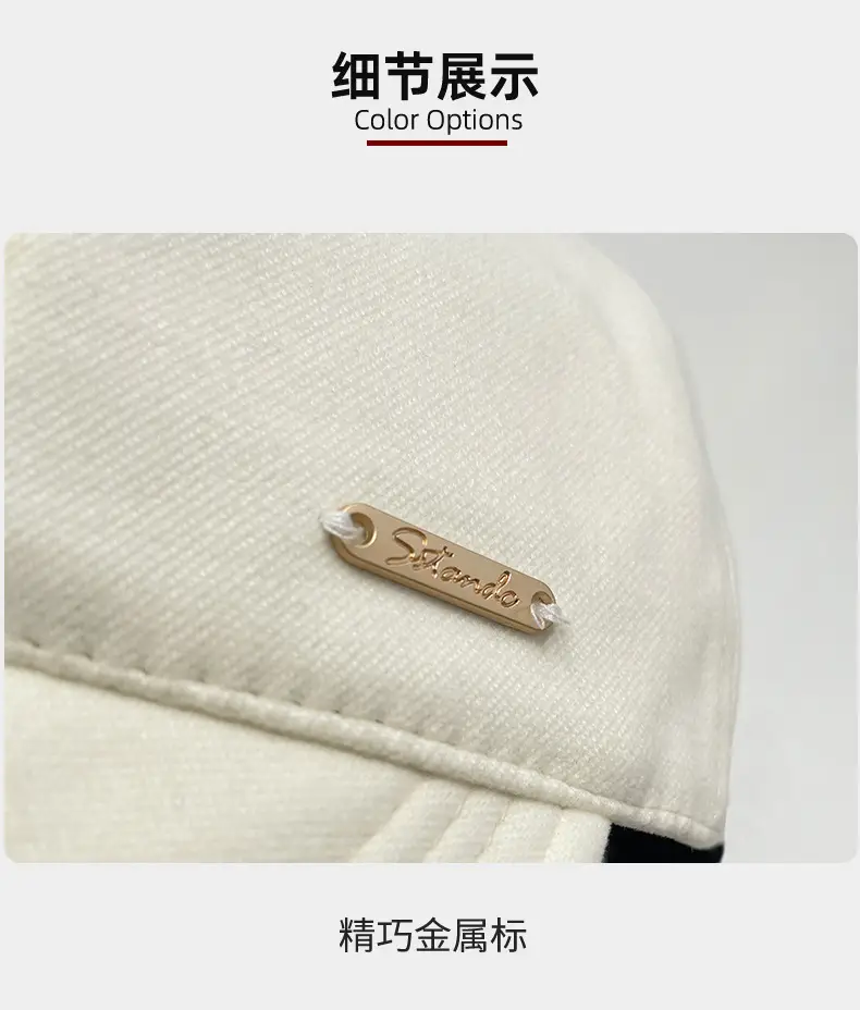 Warm Fisherman Hat for Kids Autumn Winter Big Head Thick Wide Brim — feature 7