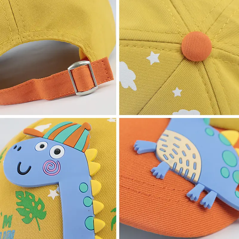 Kids Sun-Proof Dinosaur Cap for Boys Girls