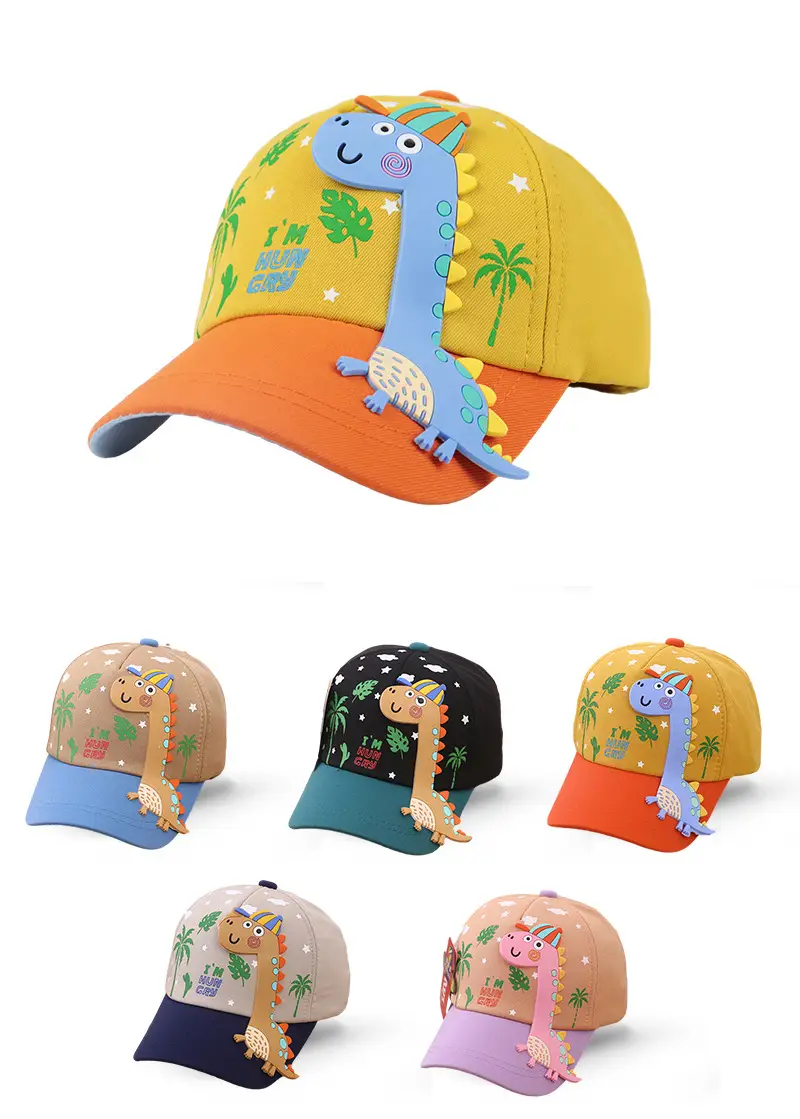 Kids Sun-Proof Dinosaur Cap for Boys Girls — feature 11