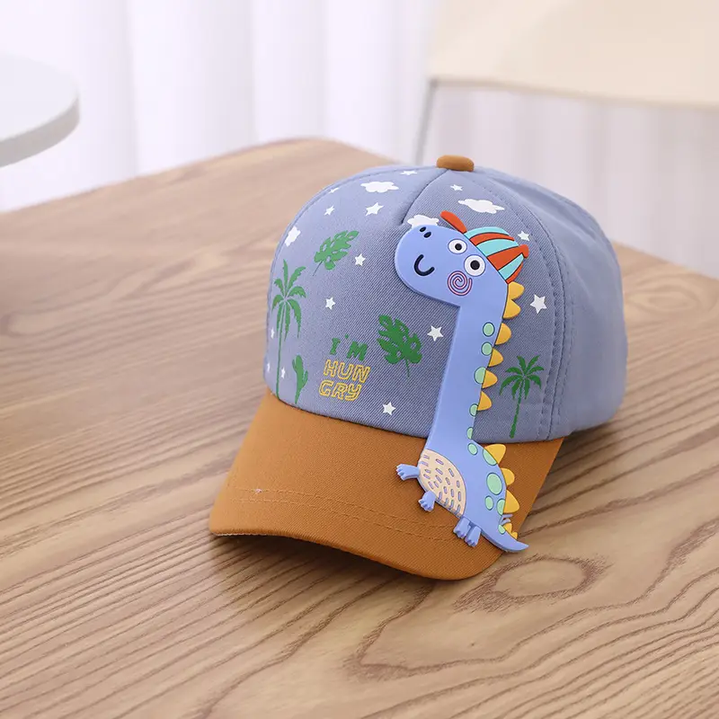Kids Sun-Proof Dinosaur Cap for Boys Girls