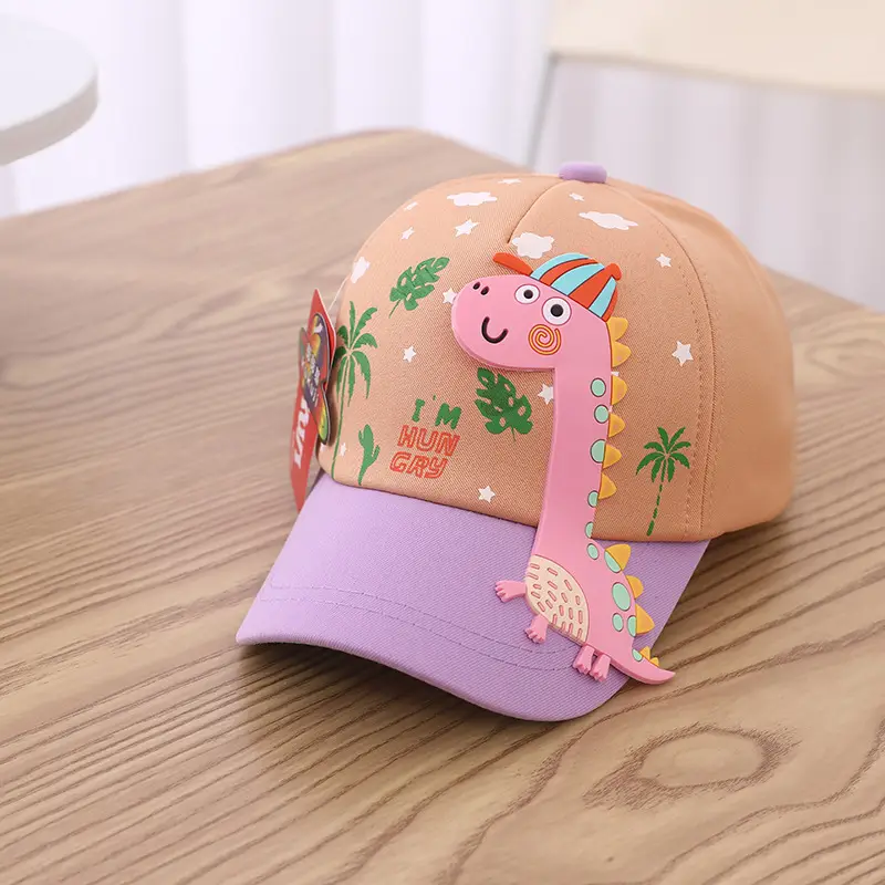 Kids Sun-Proof Dinosaur Cap for Boys Girls