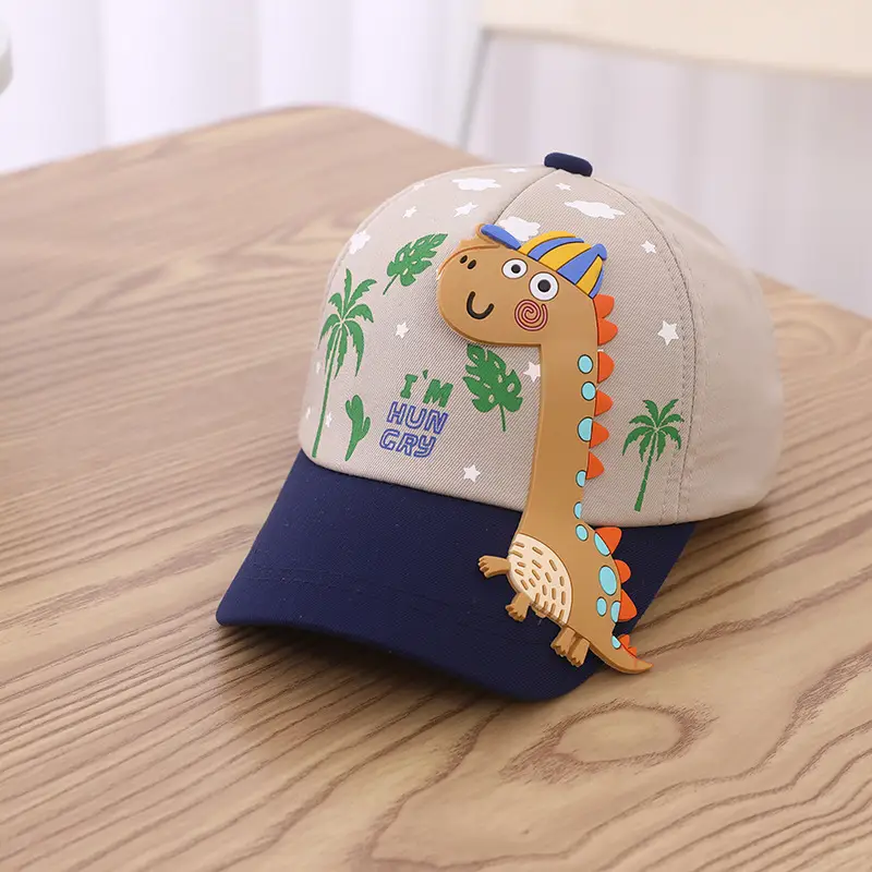 Kids Sun-Proof Dinosaur Cap for Boys Girls