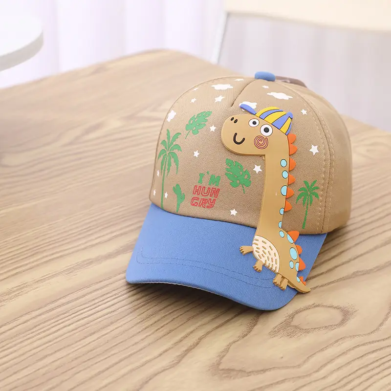 Kids Sun-Proof Dinosaur Cap for Boys Girls