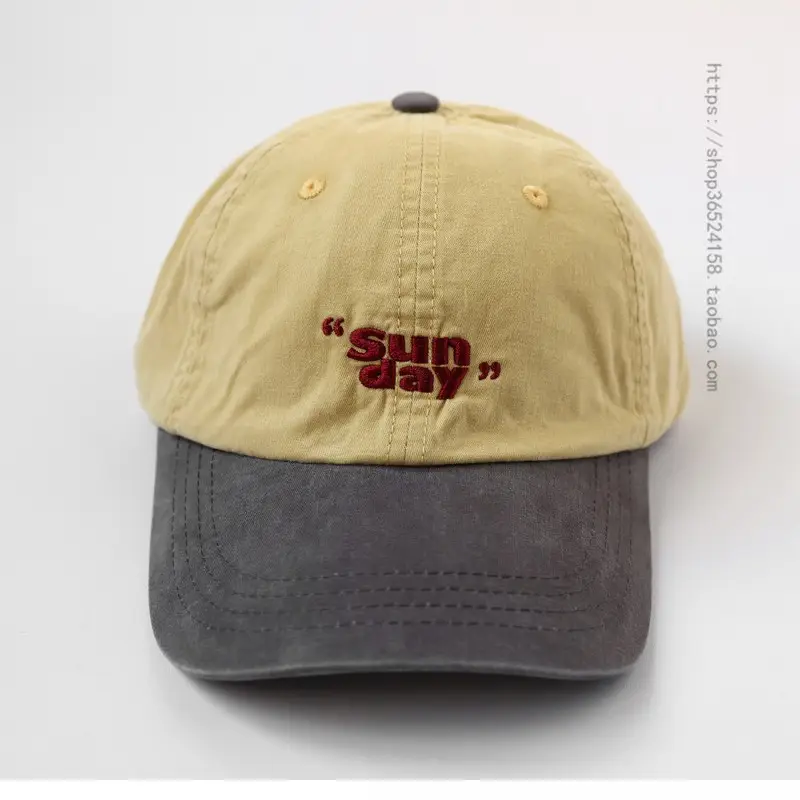 American Retro Peaked Cap Women Casual Baseball Cap - Image 7