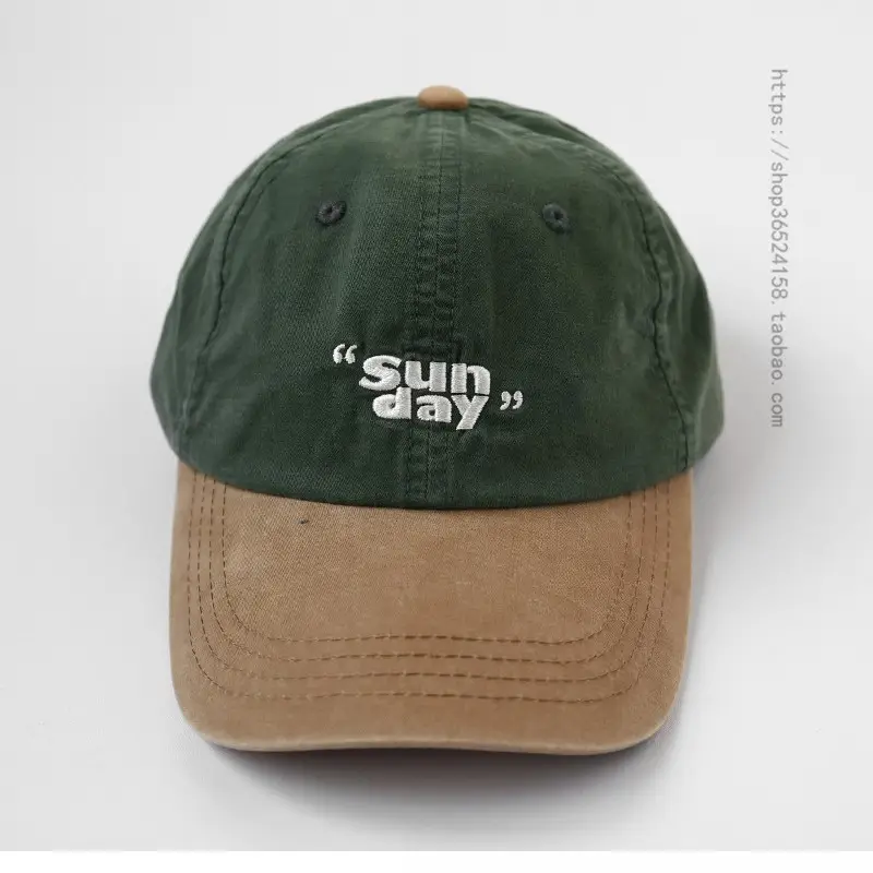 American Retro Peaked Cap Women Casual Baseball Cap - Image 9