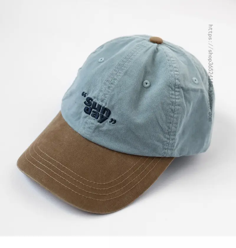 American Retro Peaked Cap Women Casual Baseball Cap — feature 1