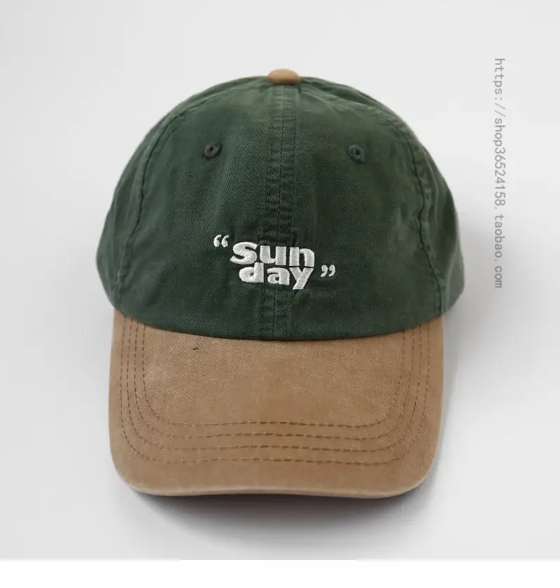 American Retro Peaked Cap Women Casual Baseball Cap — feature 5